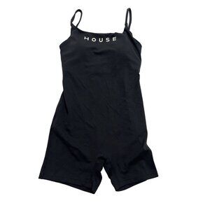HouseiD HOUSE  One Piece Bodysuit in Black